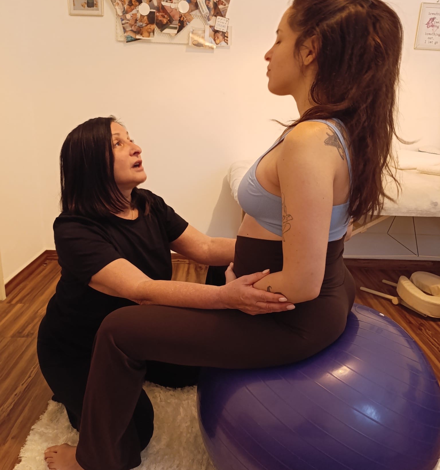 הכנה ללידה — תרגול